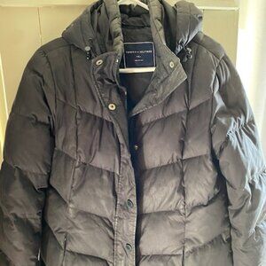 Tommy Hilfiger Black Puffer Coat